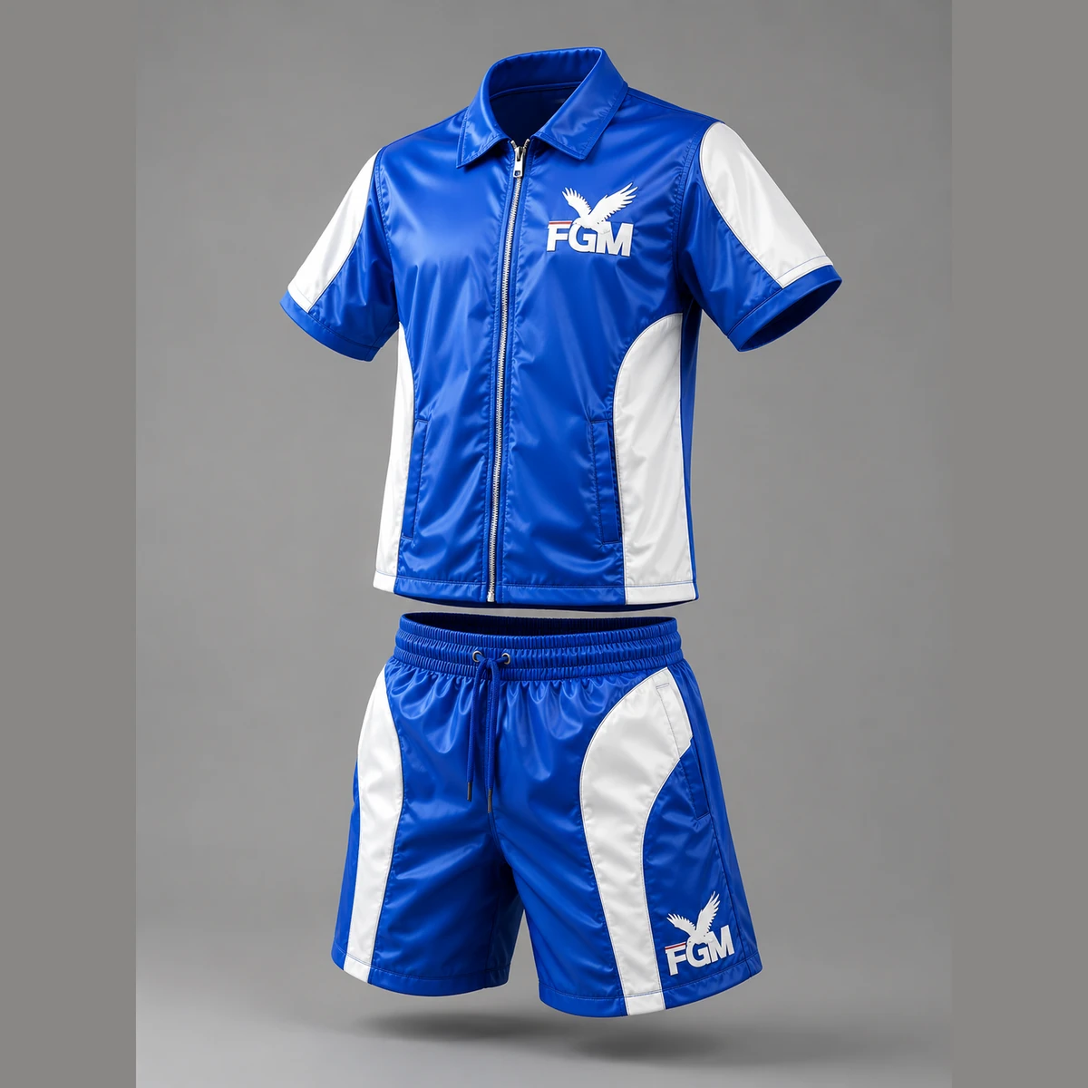 Royal Blue/White