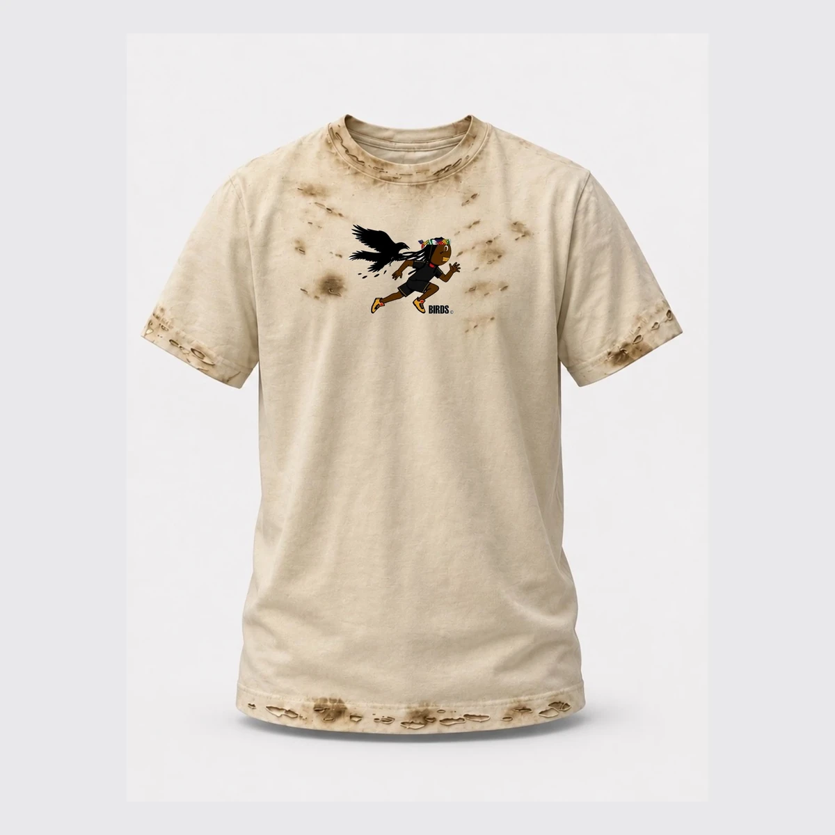 Birds First Collect — Bone Tee
